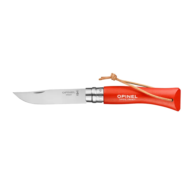 Opinel No 07 Colorama Folding and Locking Blade in Orange